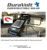 DV1512 SUPER-MAGNETIC  Fifth Wheel Travel Trailer 15Watt 8/10 amp  Battery Maintenance Charger 1-2 BATTERIES